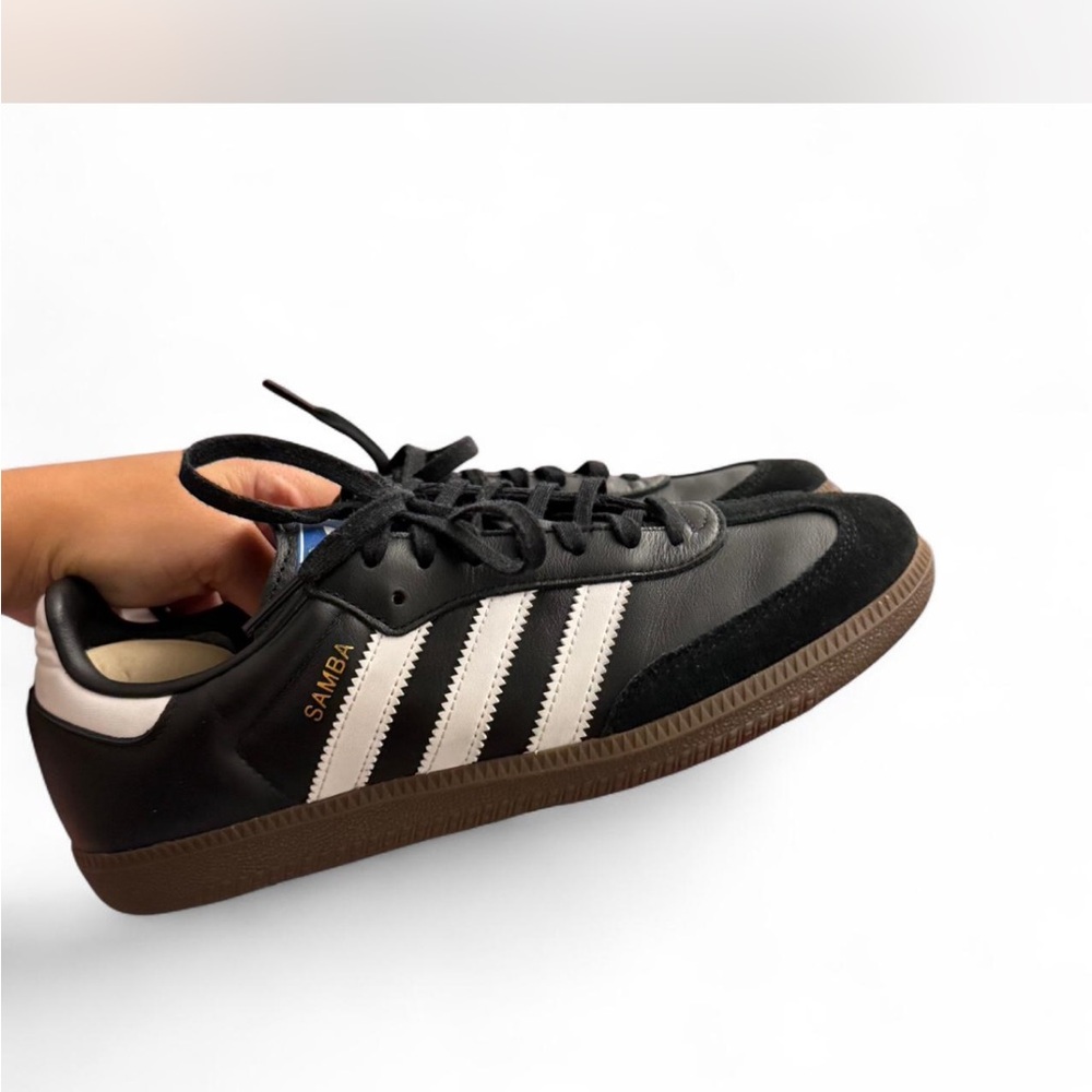 Adidas Classic Black and White Samba Sneakers